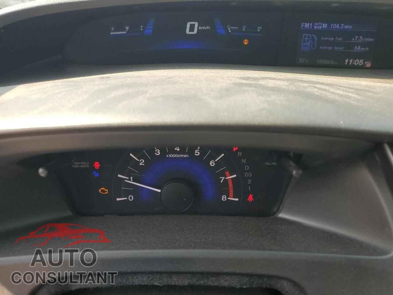 HONDA CIVIC 2013 - 2HGFB2F51DH034535