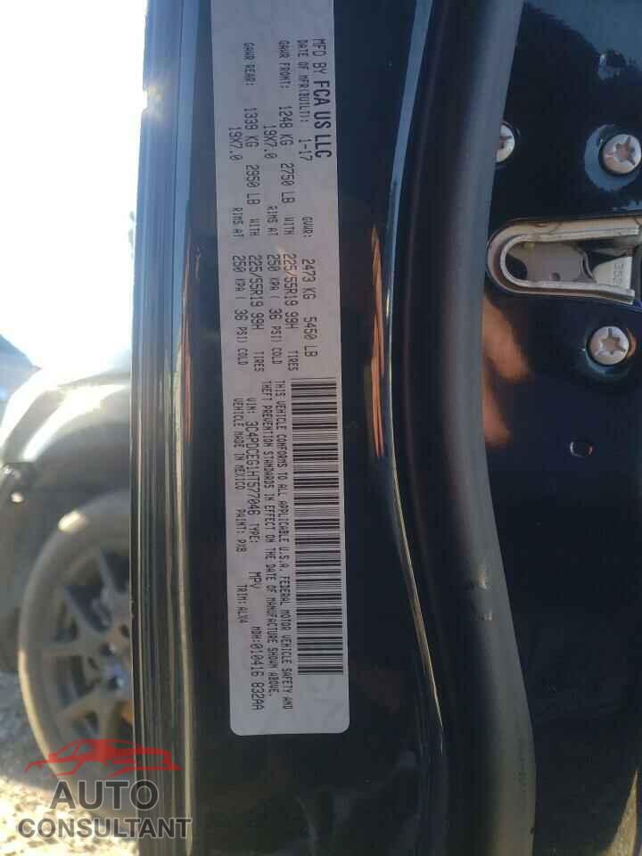 DODGE JOURNEY 2017 - 3C4PDCEG1HT577046
