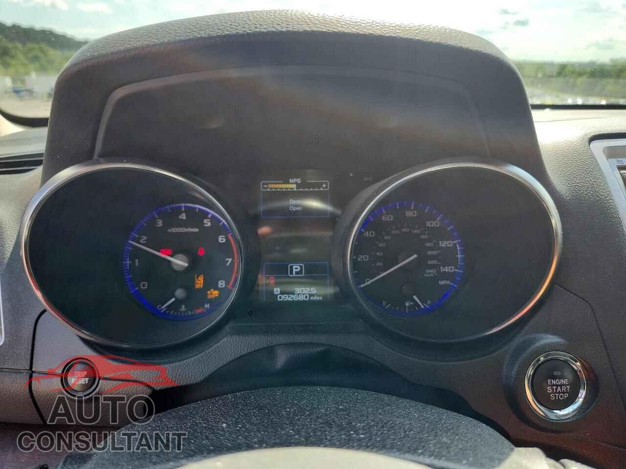 SUBARU OUTBACK 2016 - 4S4BSANC9G3315136