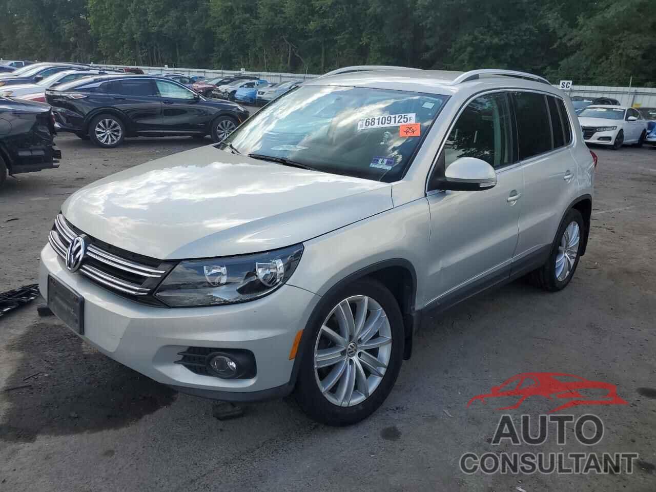 VOLKSWAGEN TIGUAN 2013 - WVGBV3AX1DW609412