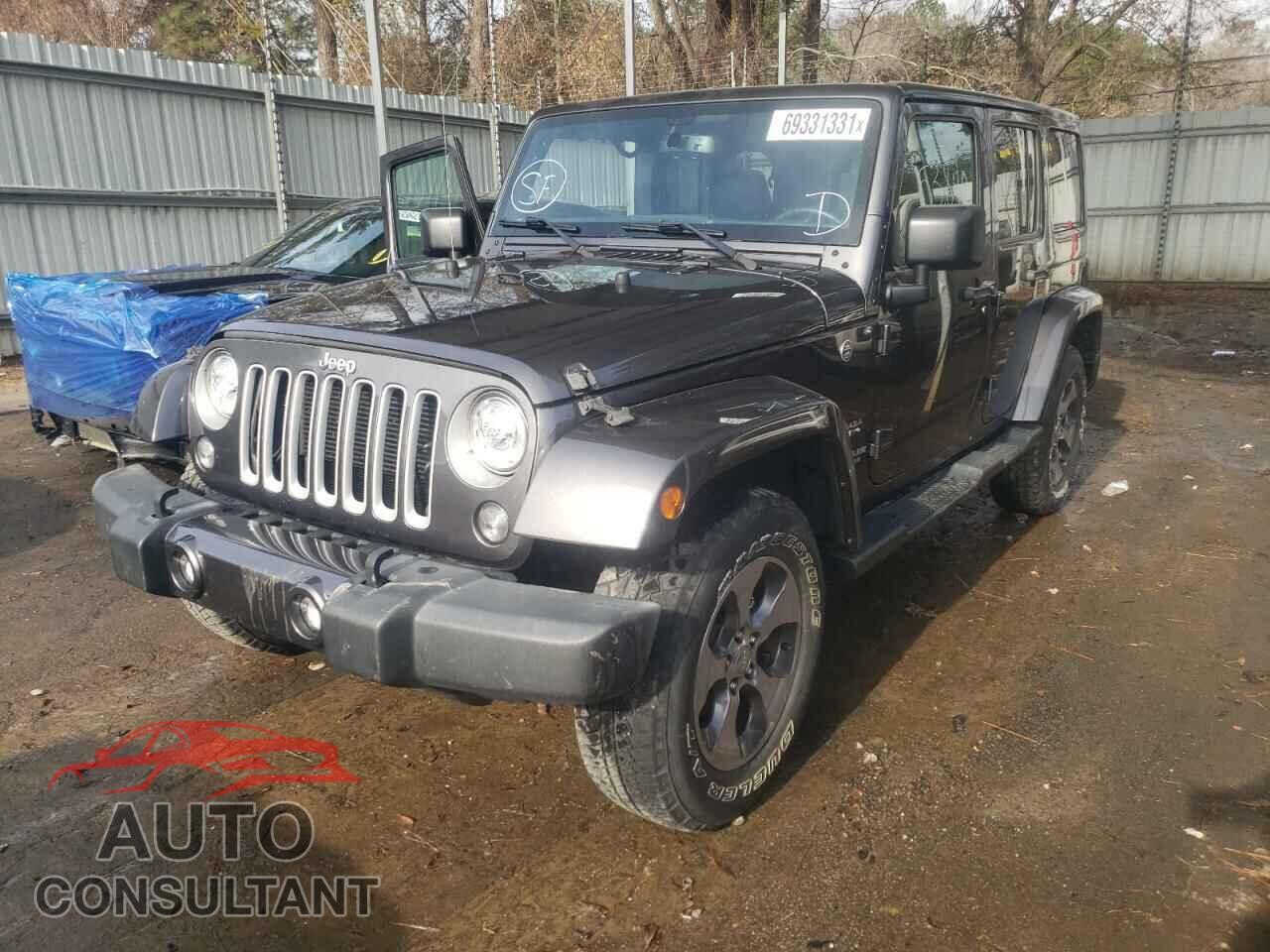 JEEP WRANGLER 2017 - 1C4BJWEG3HL658646