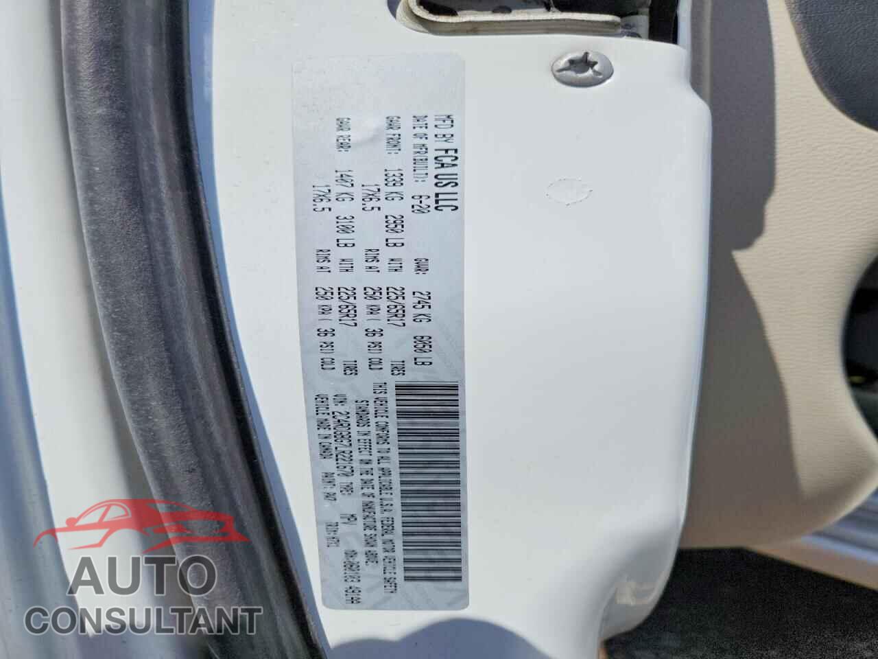 DODGE CARAVAN 2020 - 2C4RDGBG7LR221670