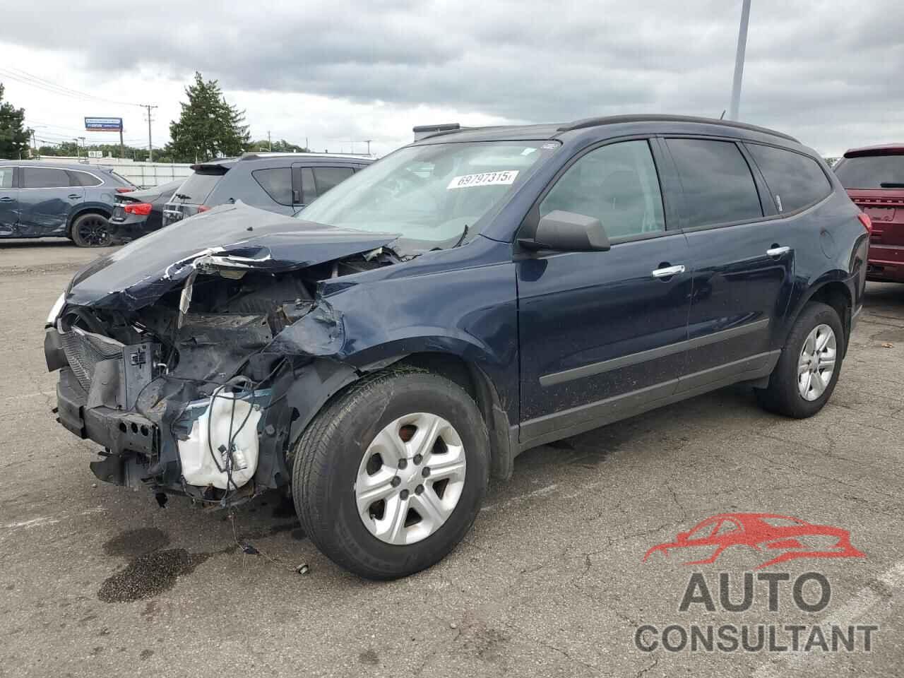 CHEVROLET TRAVERSE 2012 - 1GNKREED9CJ301816