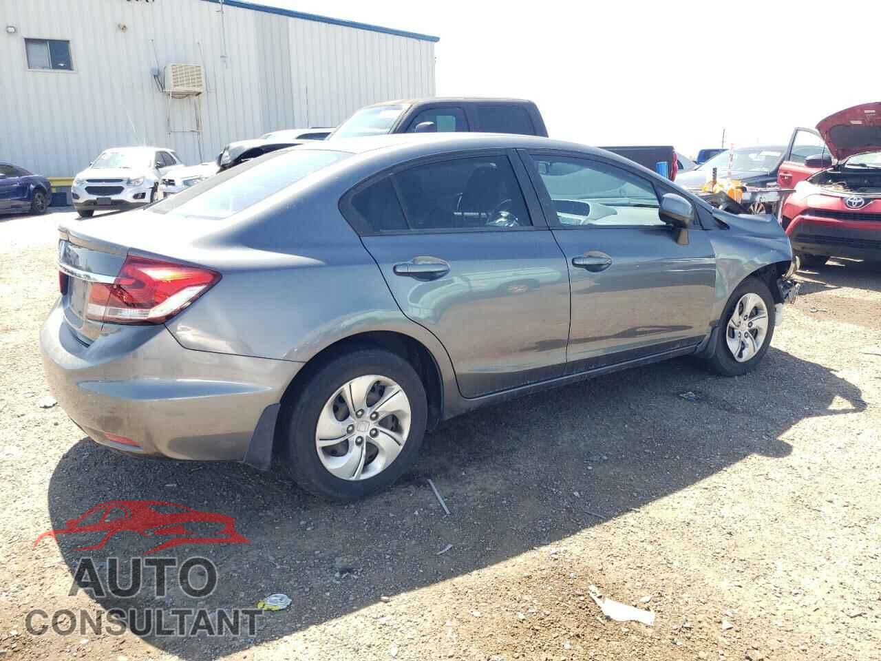 HONDA CIVIC 2013 - 19XFB2F58DE099098
