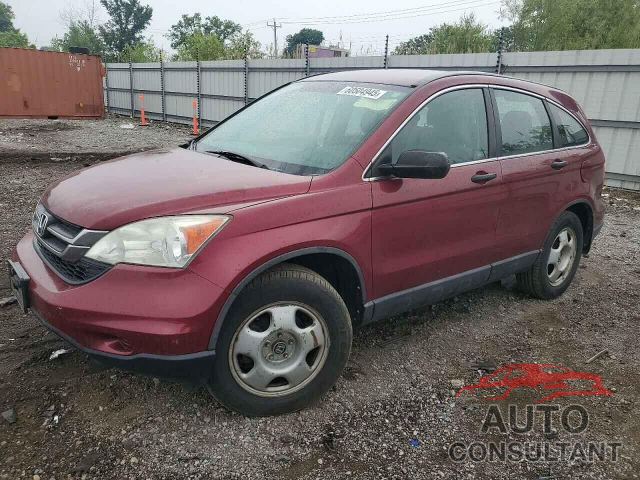 HONDA CRV 2010 - 5J6RE4H31AL016779
