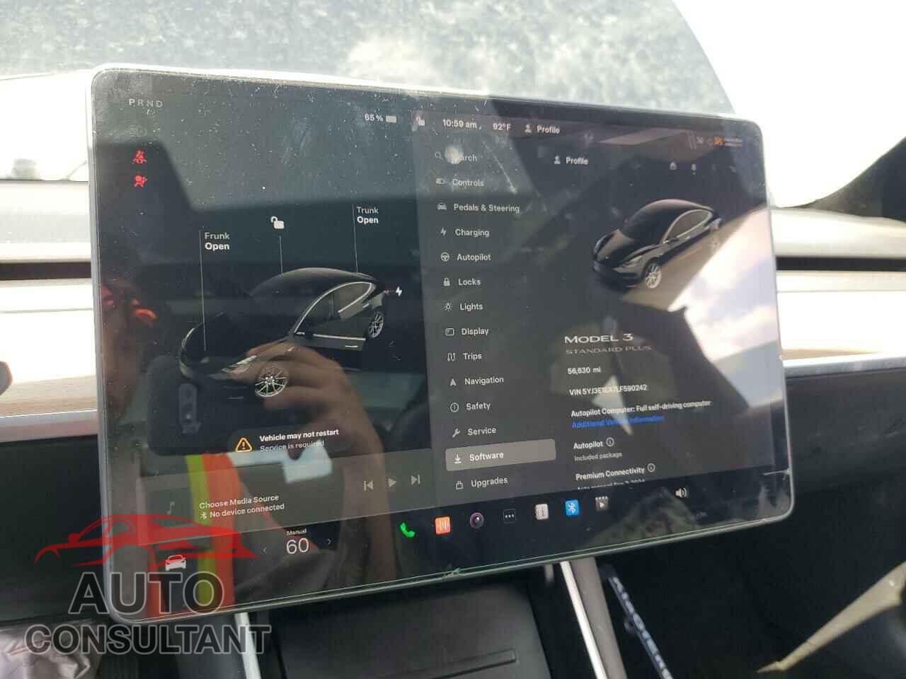 TESLA MODEL 3 2020 - 5YJ3E1EA7LF590242