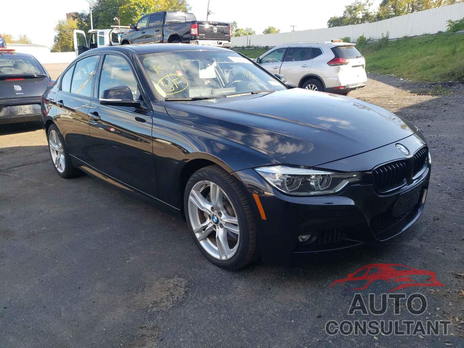 BMW 3 SERIES 2017 - WBA8B7G59HNU37305