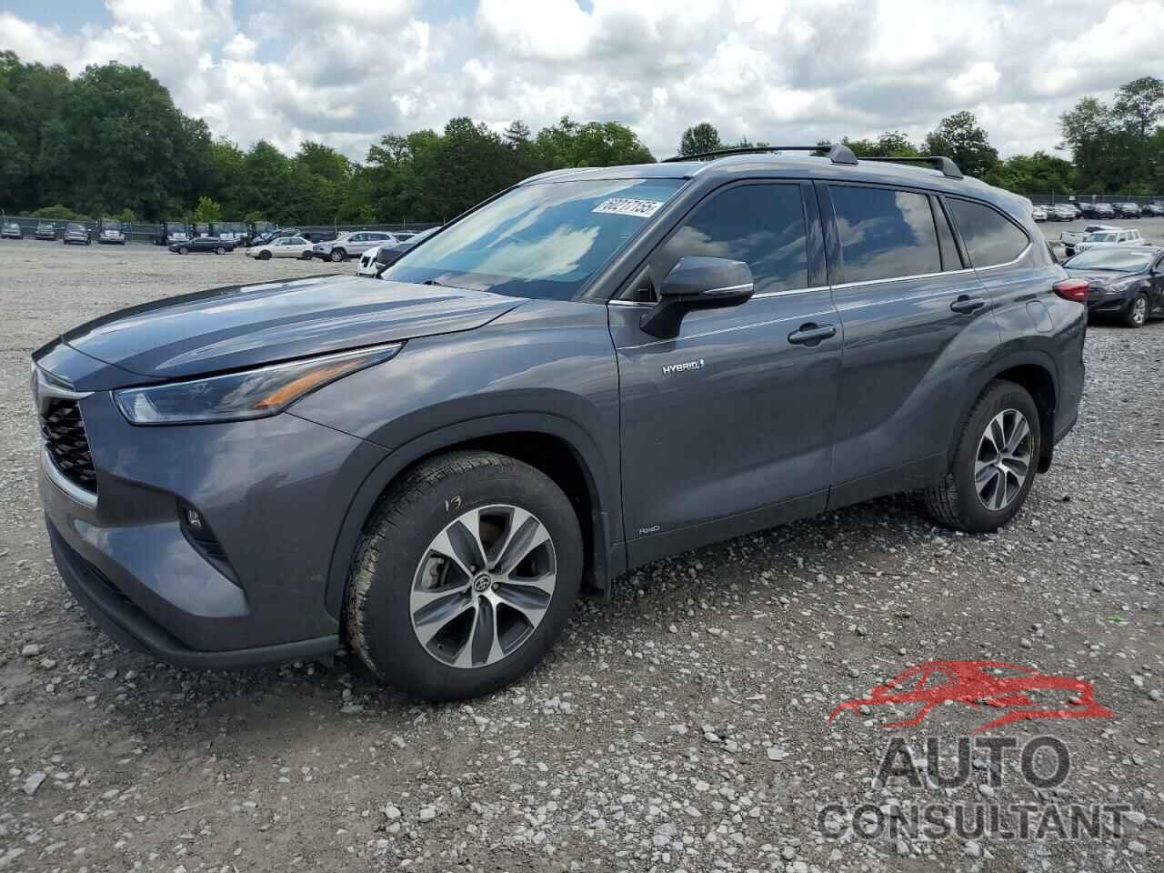 TOYOTA HIGHLANDER 2021 - 5TDGBRCH6MS525193