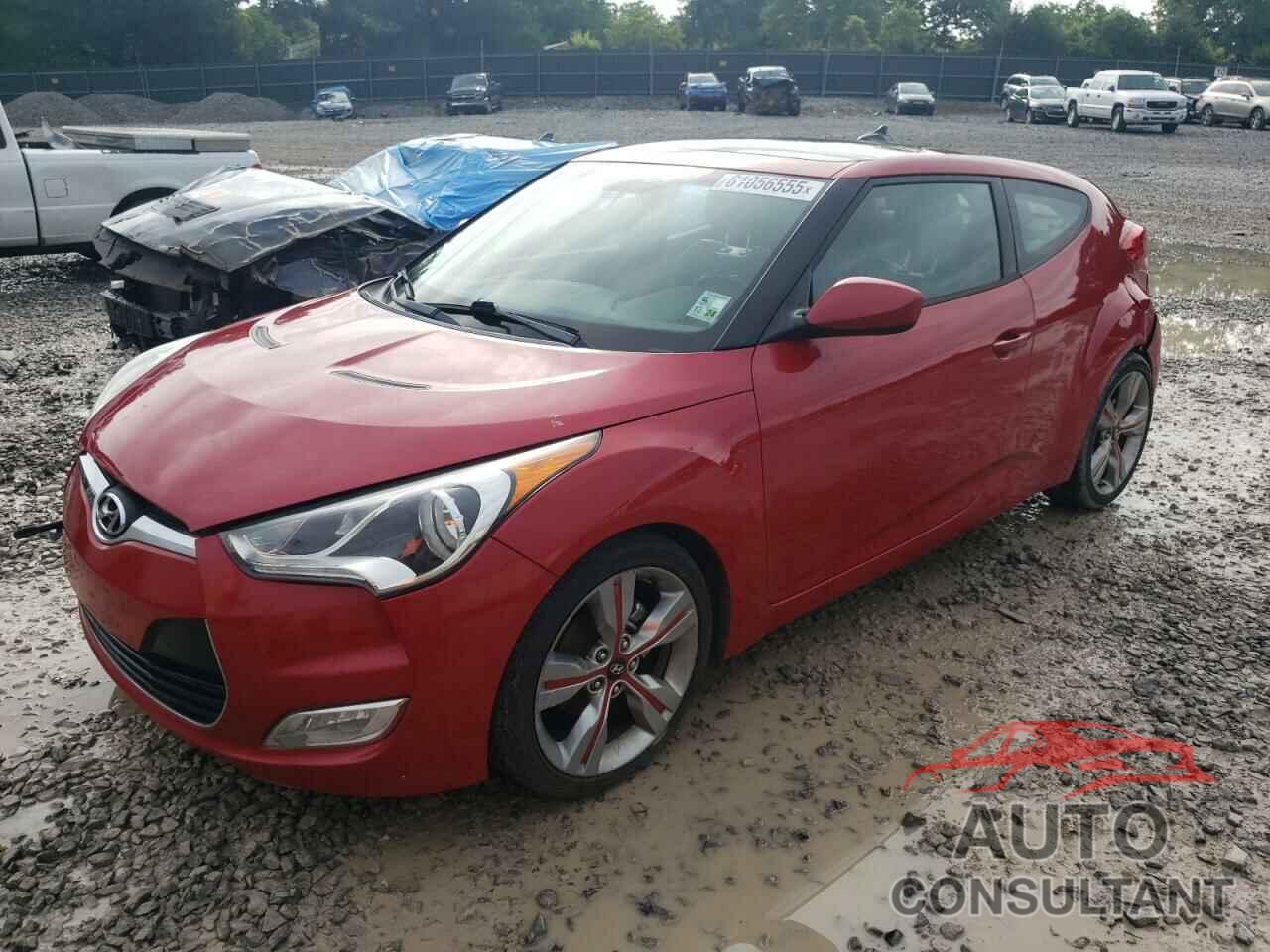 HYUNDAI VELOSTER 2012 - KMHTC6AD2CU069354