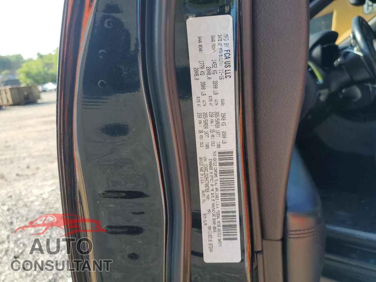 DODGE DURANGO 2017 - 1C4RDJDG9HC709769