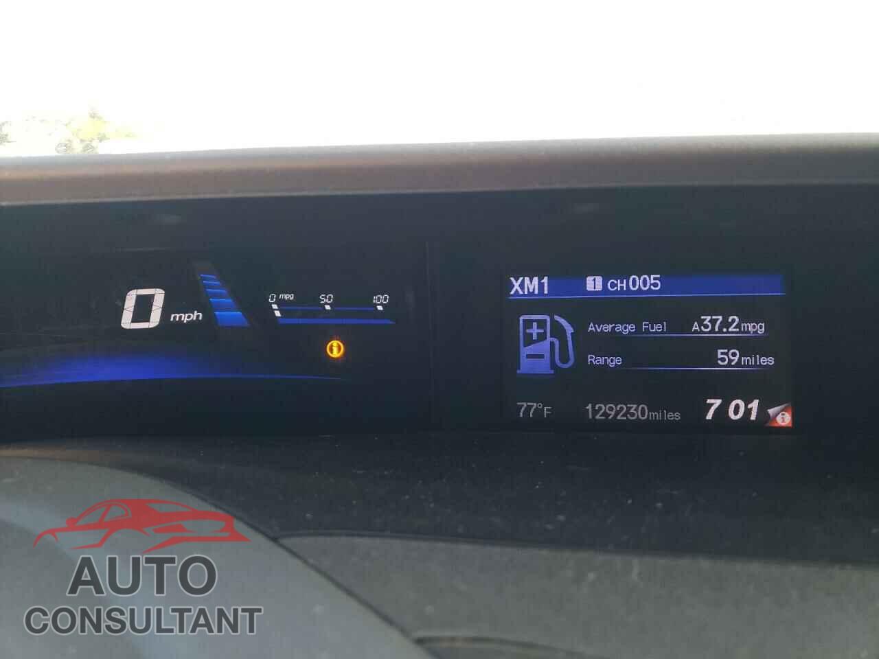 HONDA CIVIC 2012 - JHMFB4F2XCS007811