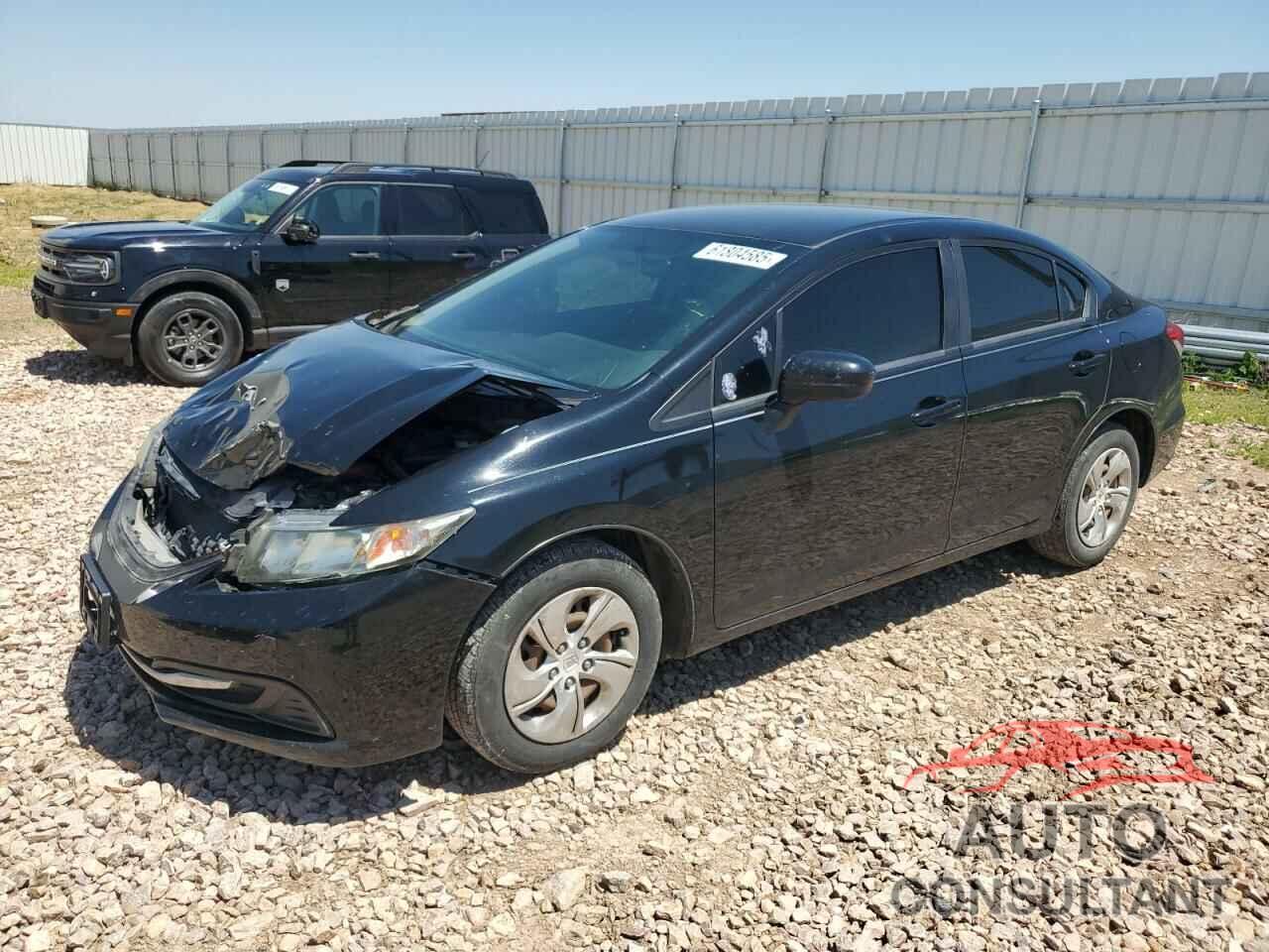 HONDA CIVIC 2014 - 19XFB2F53EE242346