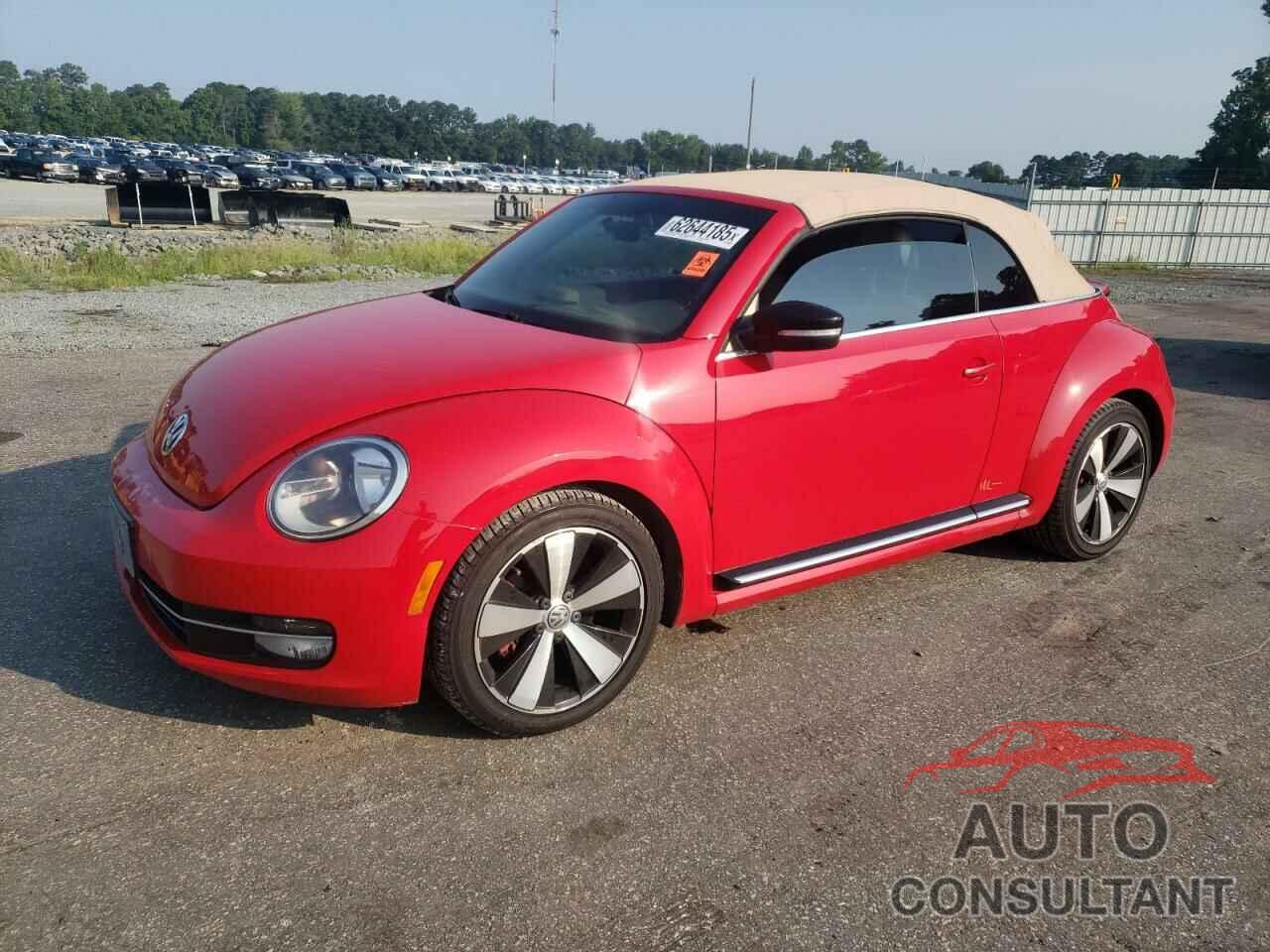 VOLKSWAGEN BEETLE 2013 - 3VW7A7AT2DM802160