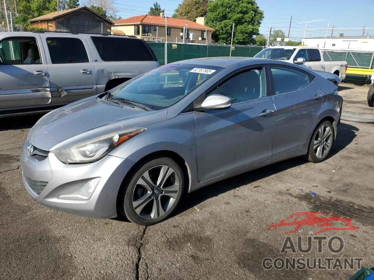 HYUNDAI ELANTRA 2014 - KMHDH4AH0EU035686