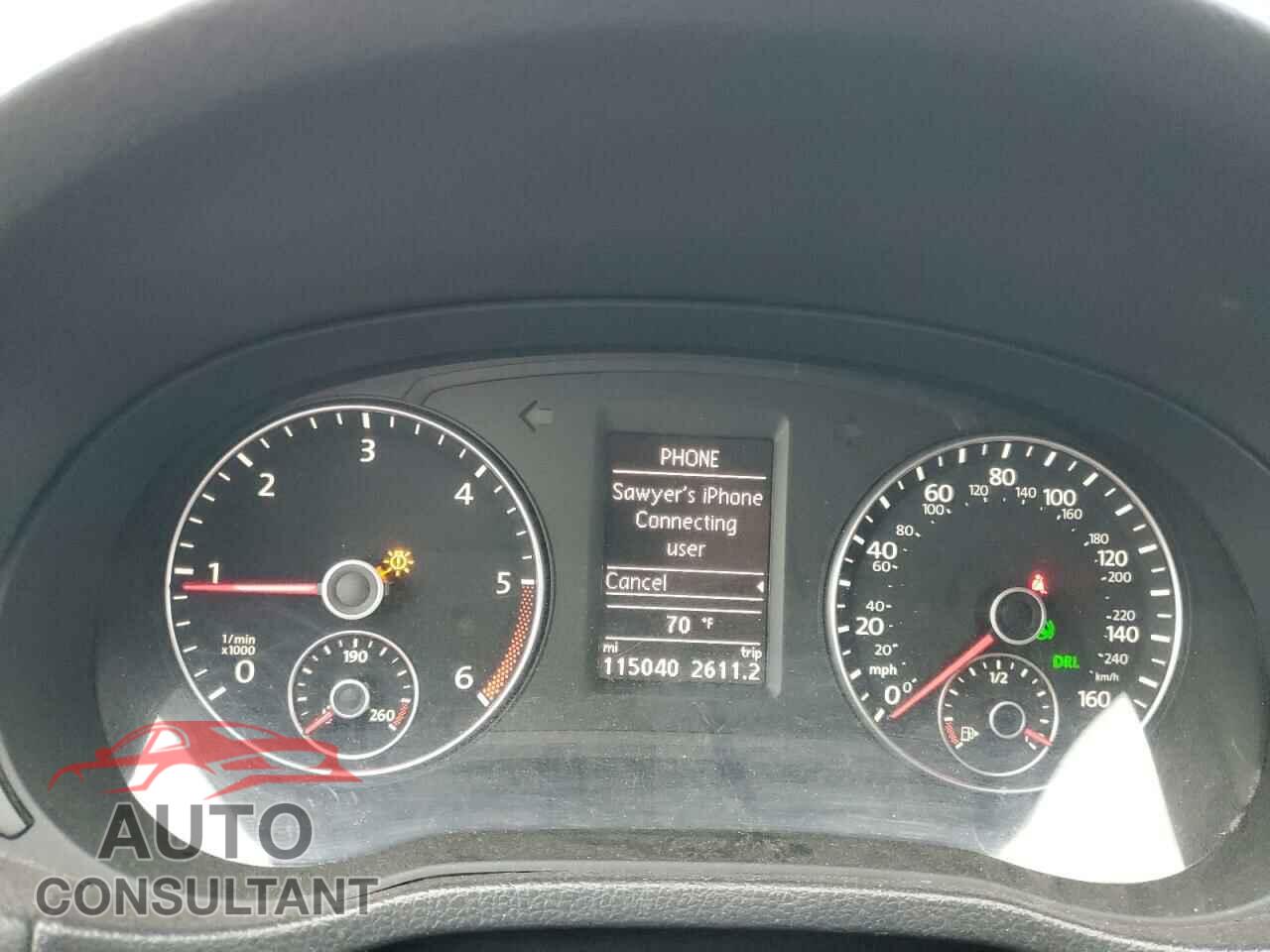 VOLKSWAGEN PASSAT 2013 - 1VWBN7A31DC050306
