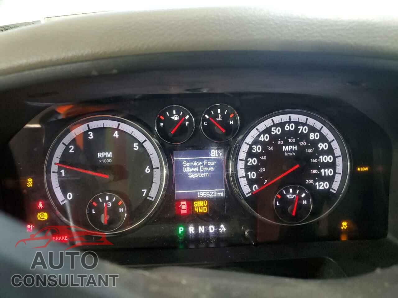 DODGE RAM 1500 2012 - 1C6RD7FT8CS283088