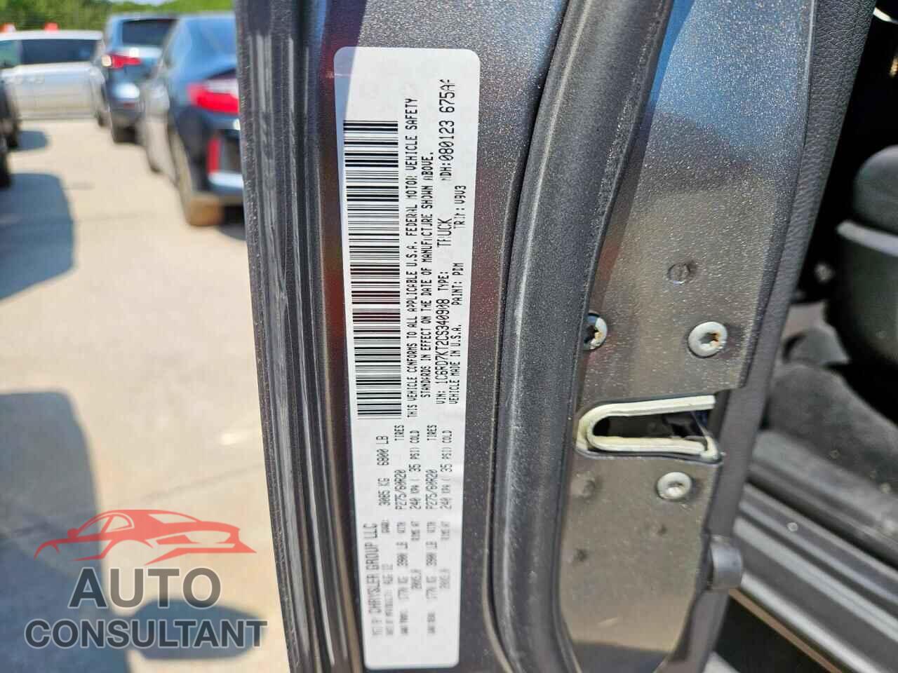 DODGE RAM 1500 2012 - 1C6RD7KT2CS340908