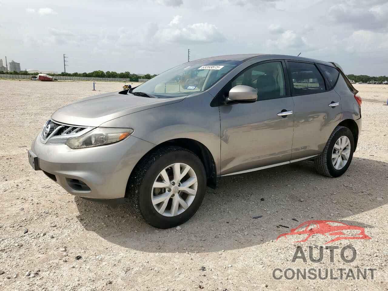 NISSAN MURANO 2012 - JN8AZ1MW0CW238628