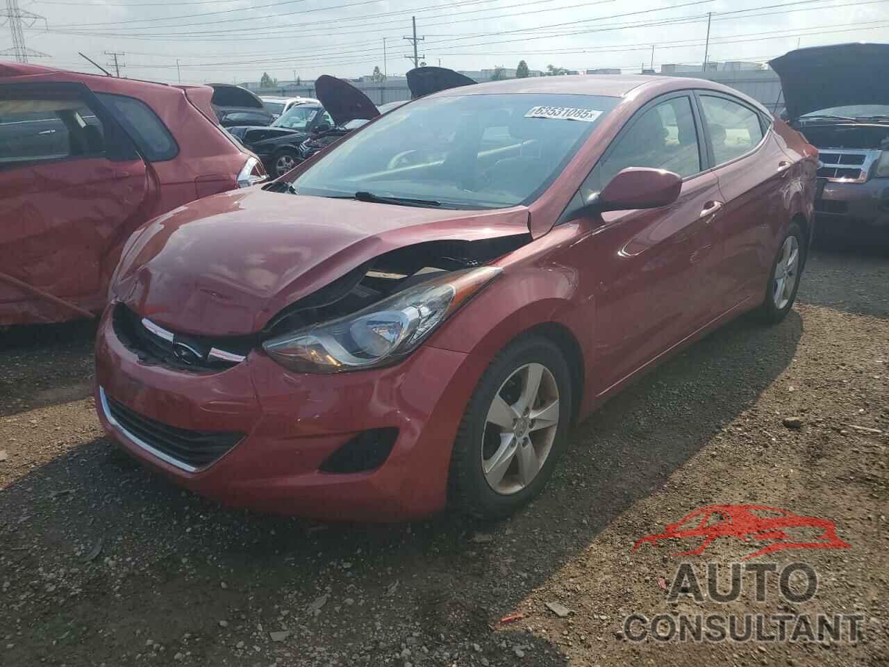 HYUNDAI ELANTRA 2011 - KMHDH4AE8BU138341