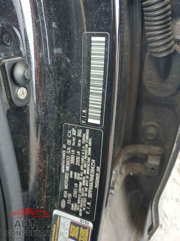 KIA FORTE 2017 - 3KPFK4A76HE084254