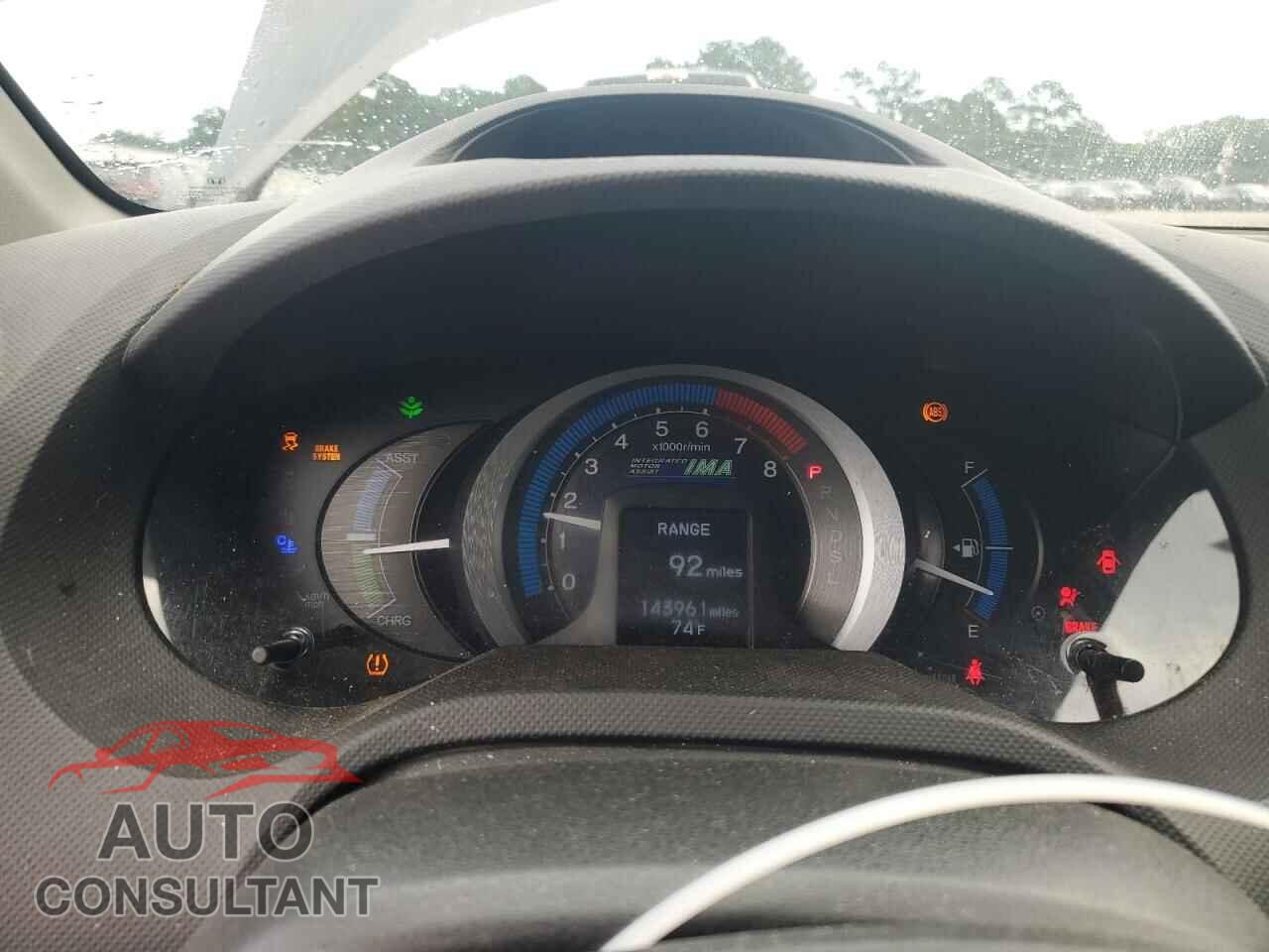 HONDA INSIGHT 2011 - JHMZE2H38BS003088