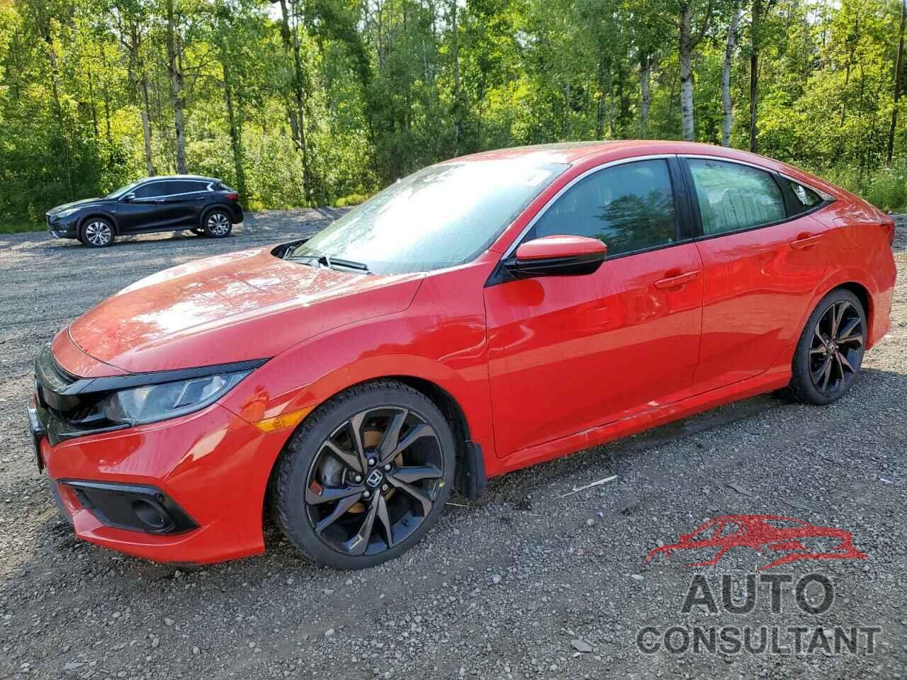 HONDA CIVIC 2019 - 2HGFC2F87KH014889