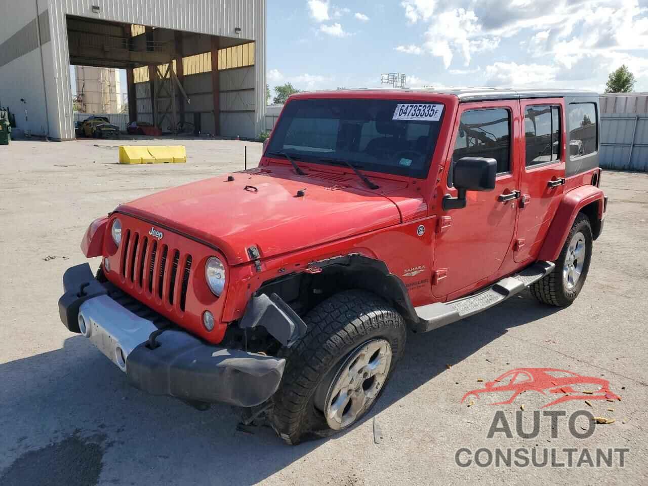 JEEP WRANGLER 2015 - 1C4BJWEG6FL703978