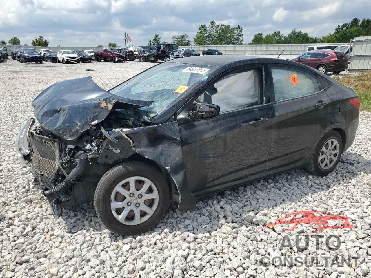 HYUNDAI ACCENT 2012 - KMHCT4AE5CU043070