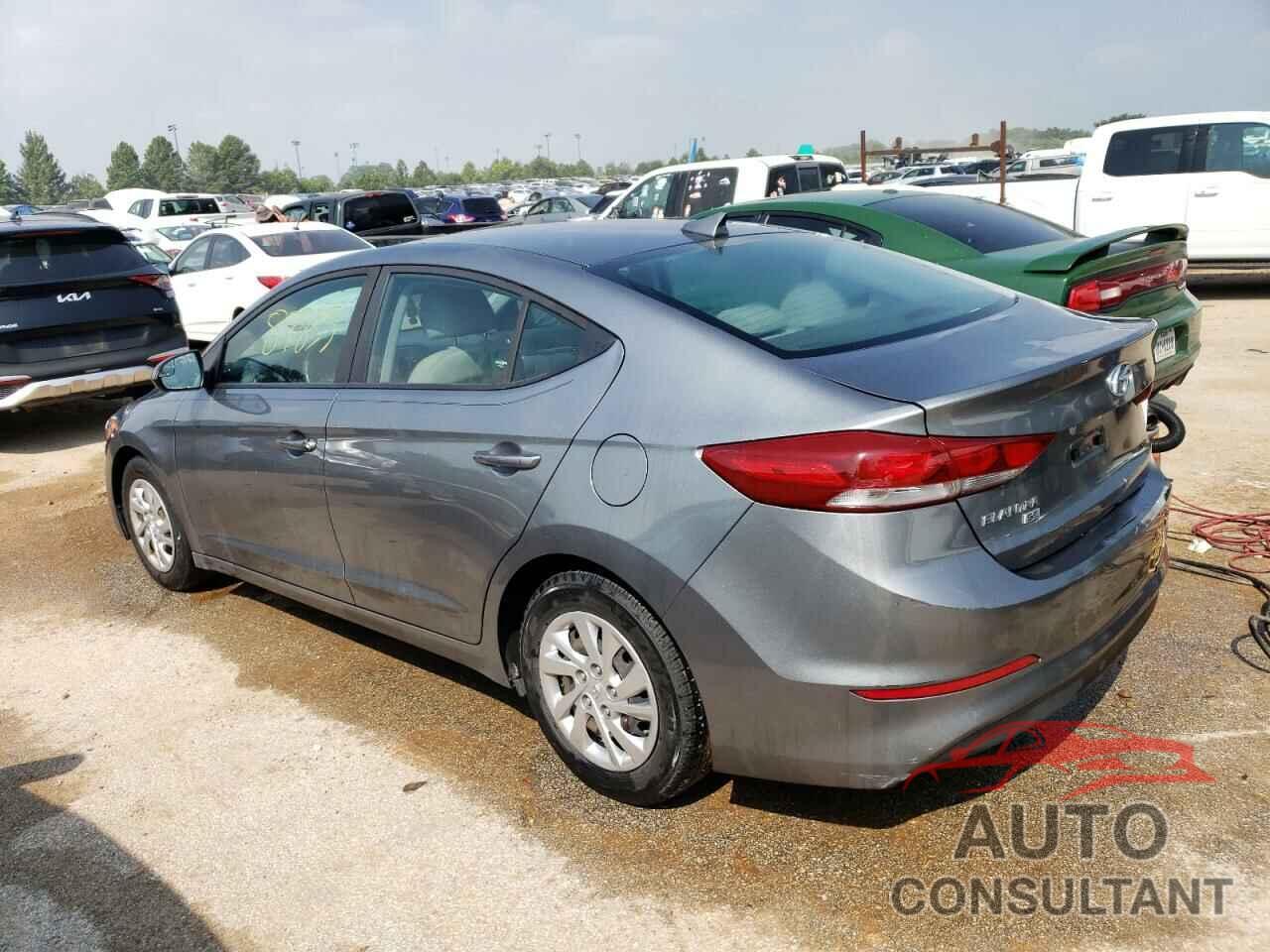 HYUNDAI ELANTRA 2017 - KMHD74LF5HU423810