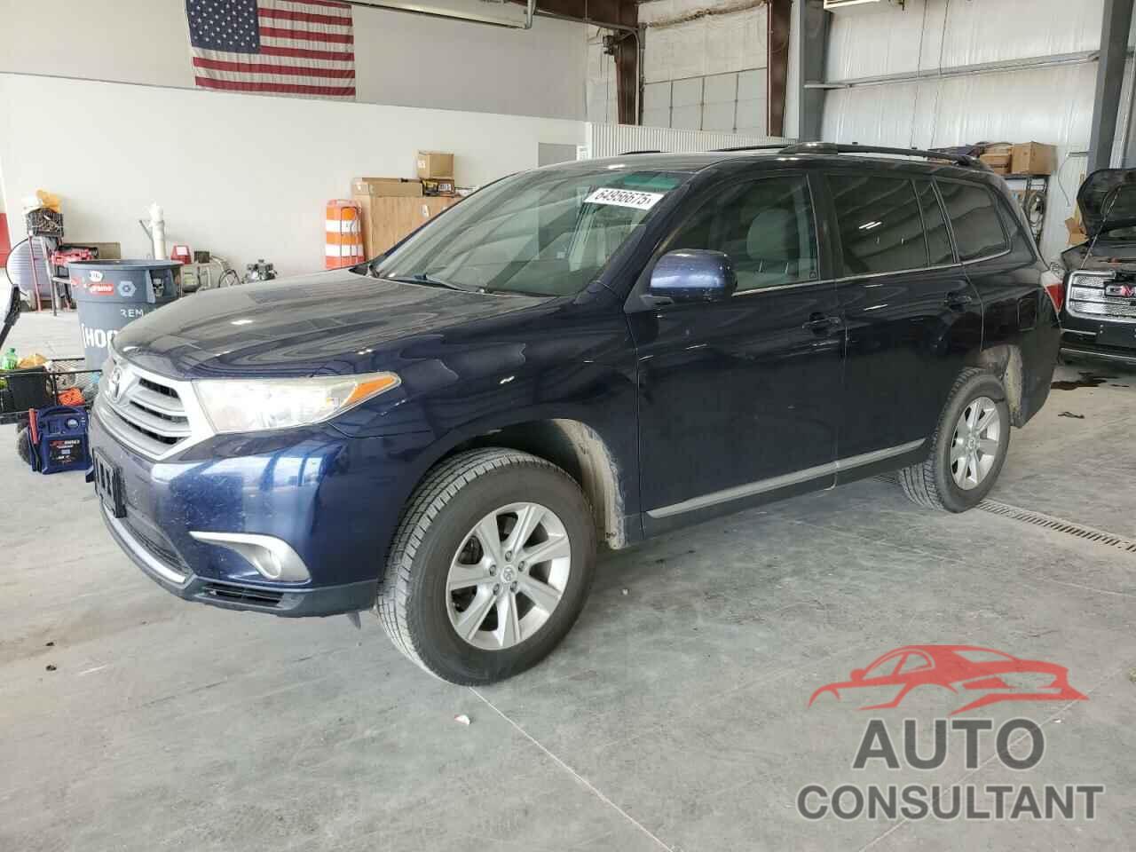 TOYOTA HIGHLANDER 2012 - 5TDZK3EH8CS071711