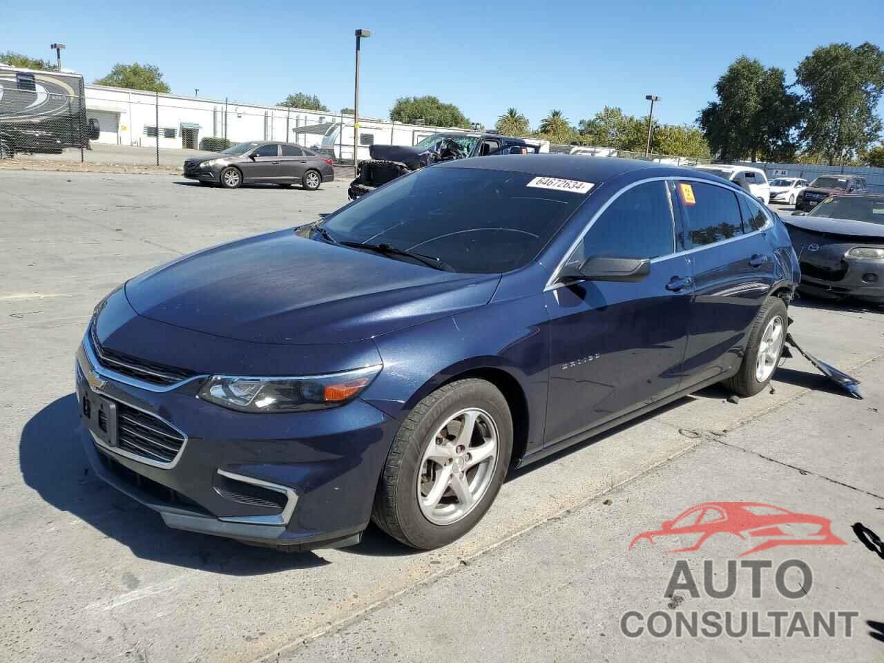 CHEVROLET MALIBU 2017 - 1G1ZB5ST2HF237550
