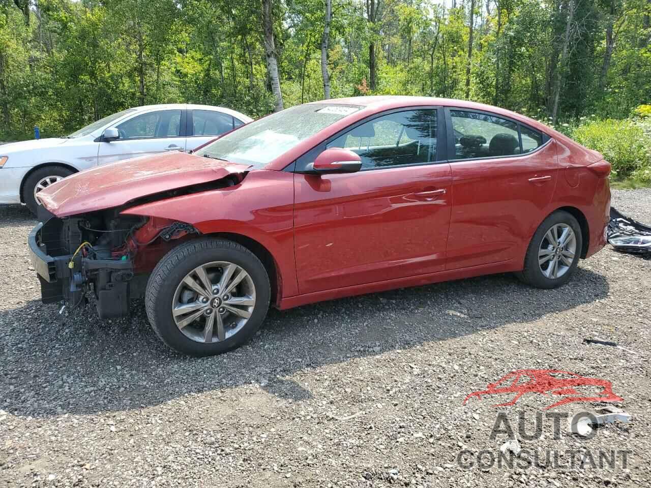 HYUNDAI ELANTRA 2018 - KMHD84LF7JU649558