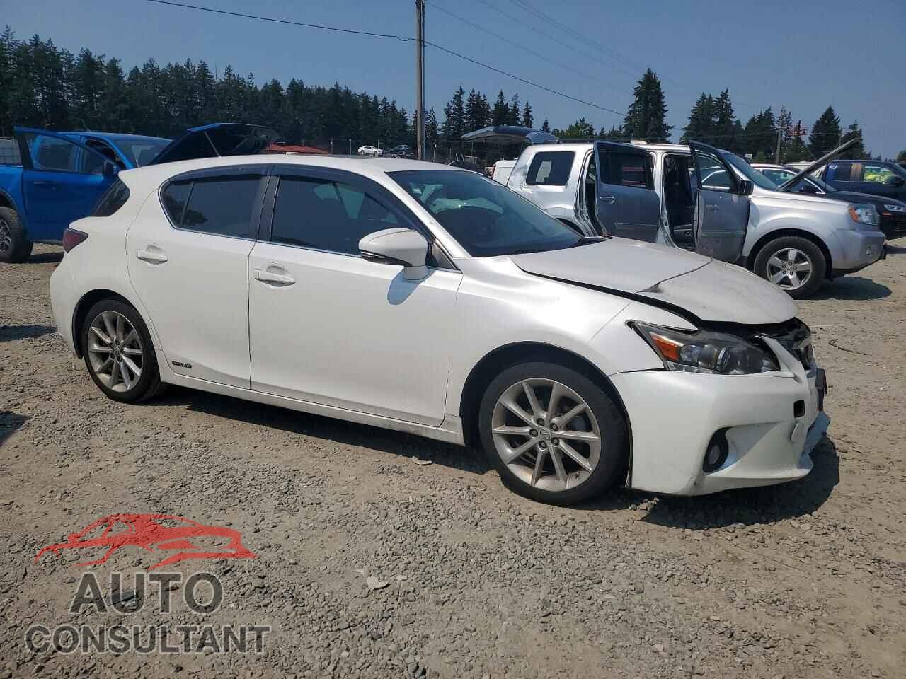 LEXUS CT 200 2012 - JTHKD5BH9C2069449