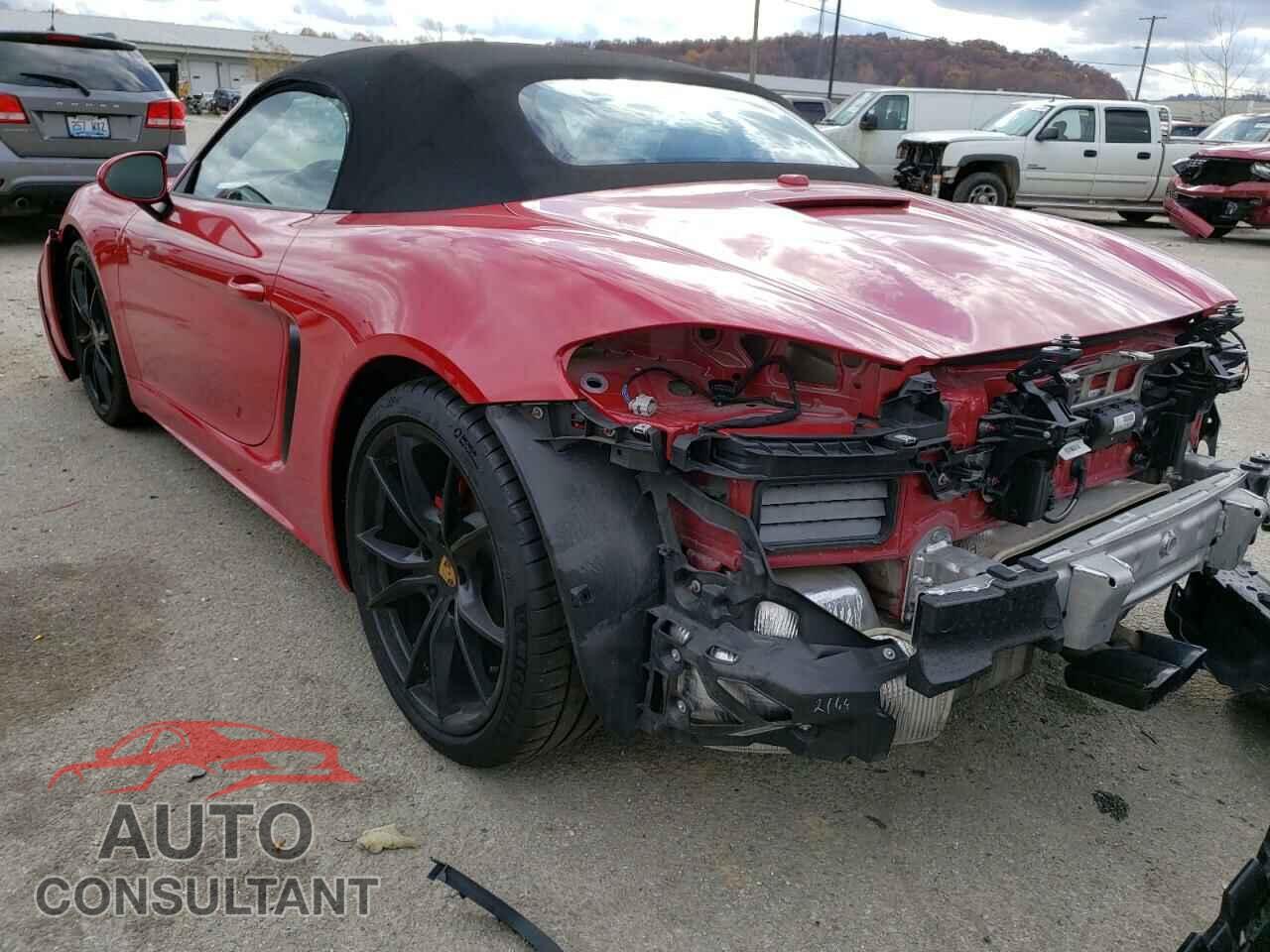 PORSCHE BOXSTER 2018 - WP0CB2A84JS229486