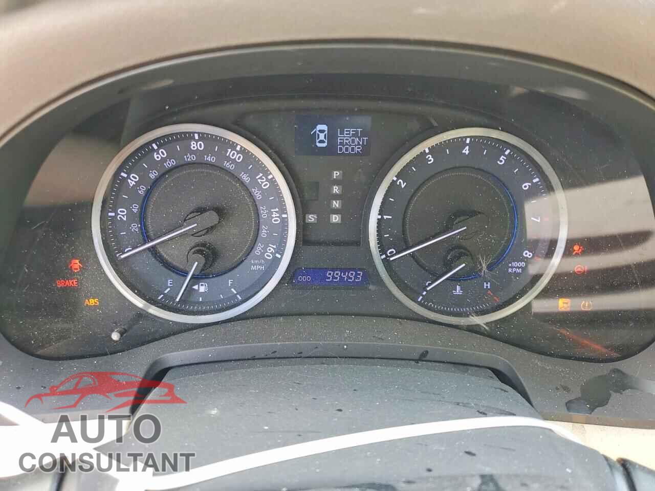 LEXUS IS 2012 - JTHBF5C22C5175910