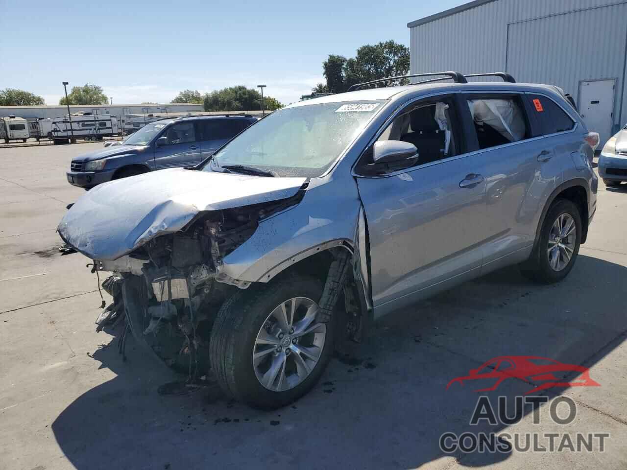 TOYOTA HIGHLANDER 2014 - 5TDBKRFH7ES012185