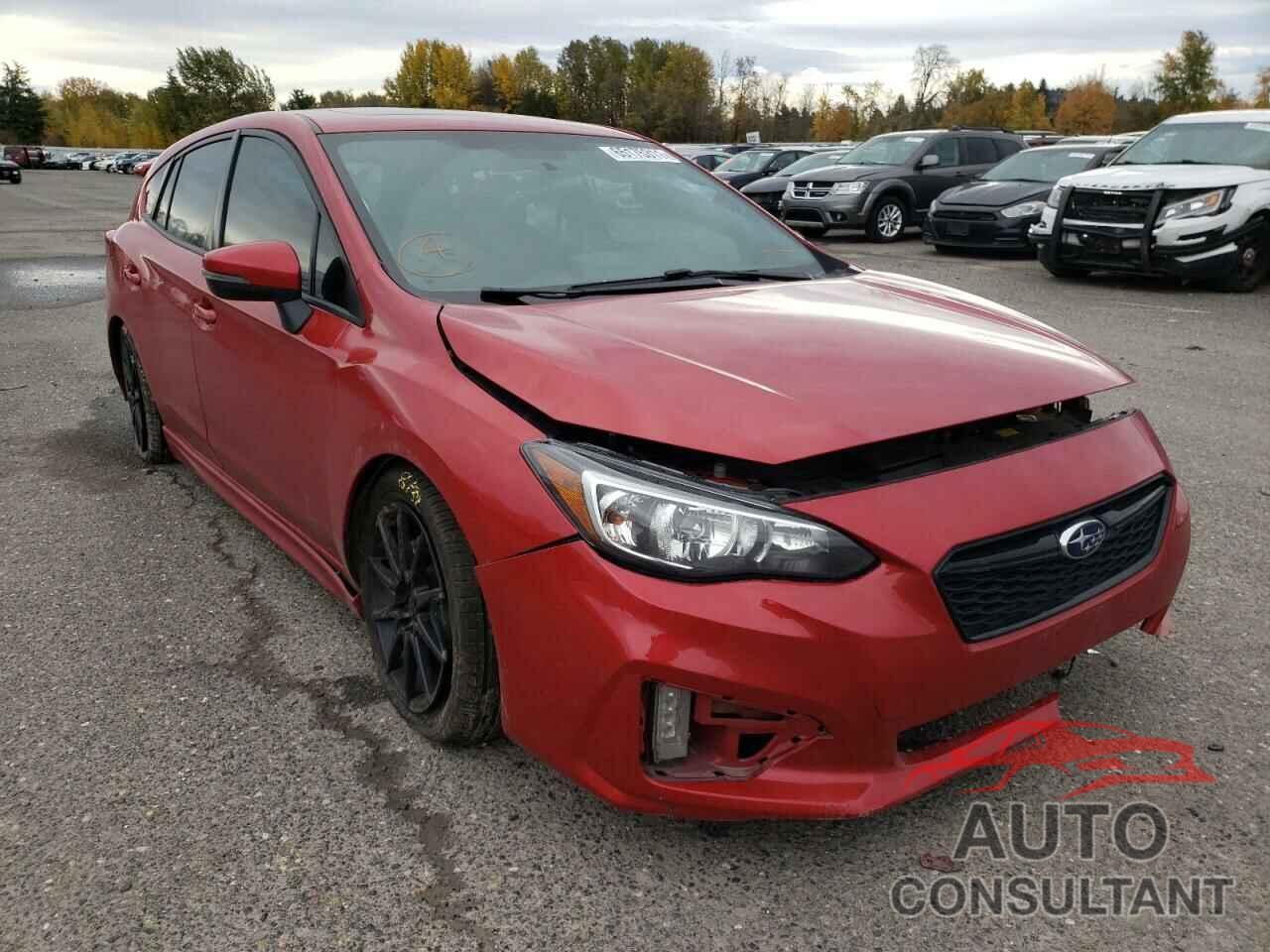 SUBARU IMPREZA 2017 - 4S3GTAM61H3751788