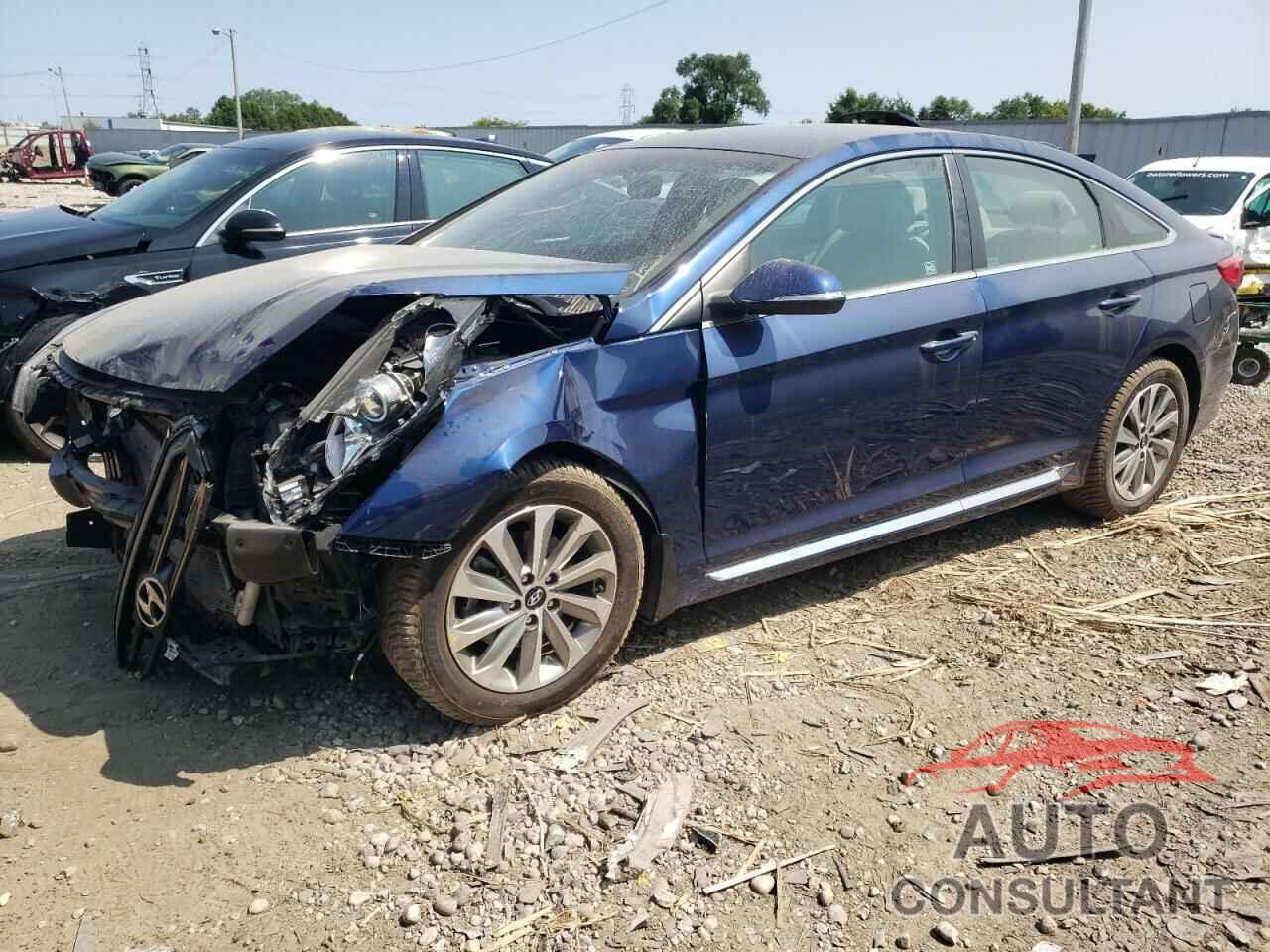 HYUNDAI SONATA 2017 - 5NPE34AF5HH465251