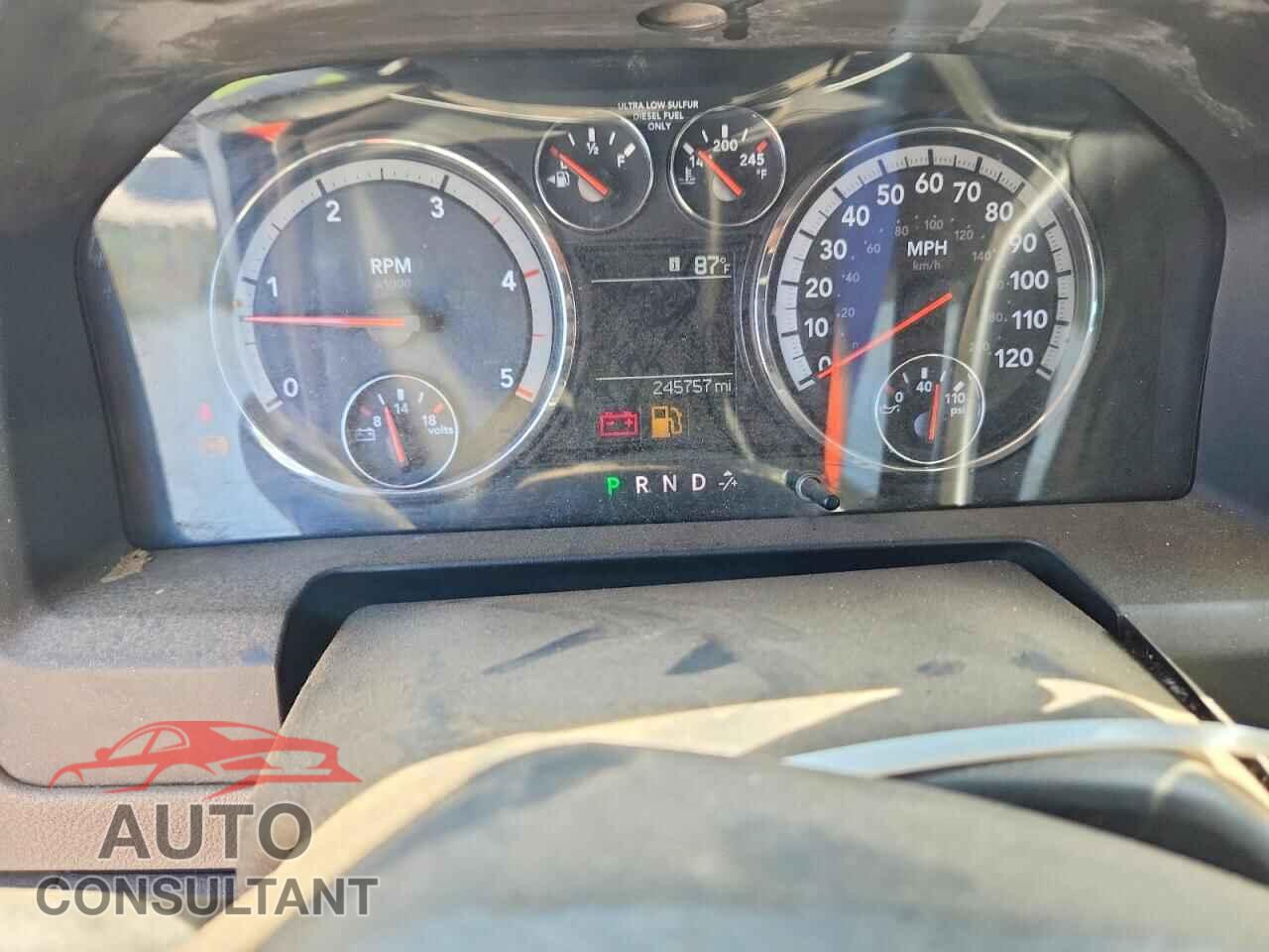 DODGE RAM 2500 2011 - 3D7UT2CLXBG606288