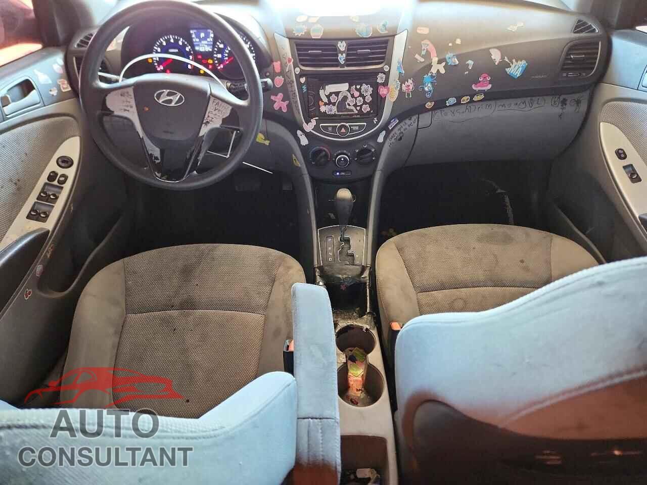 HYUNDAI ACCENT 2013 - KMHCT4AEXDU558129