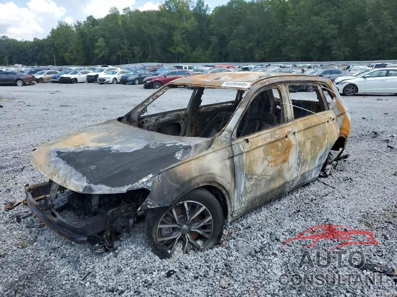 VOLKSWAGEN TIGUAN 2021 - 3VV1B7AX7MM108011