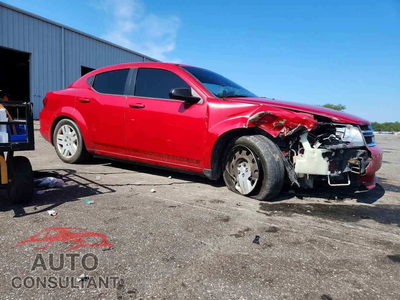 DODGE AVENGER 2012 - 1C3CDZABXCN290667