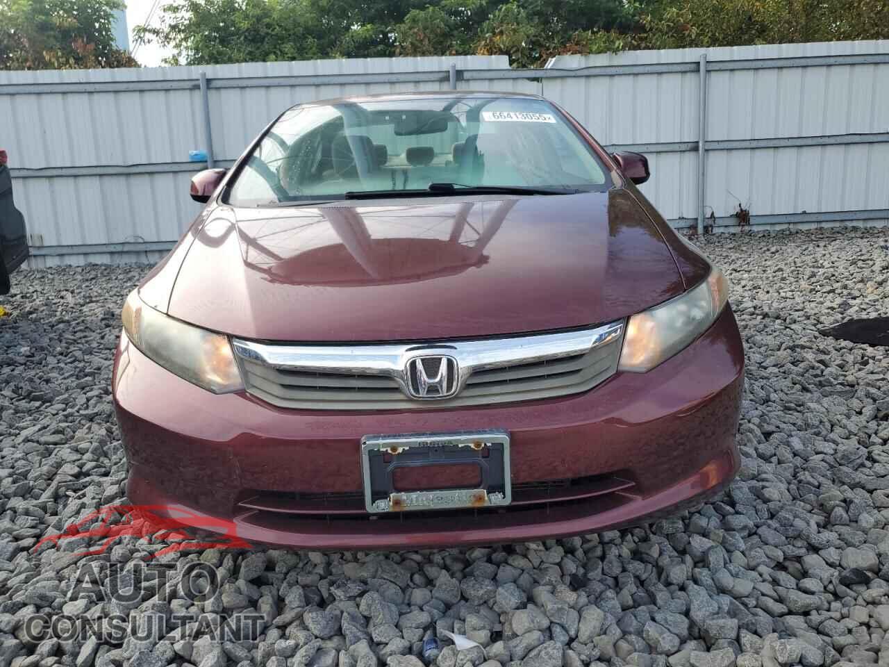 HONDA CIVIC 2012 - 2HGFB2F5XCH591345