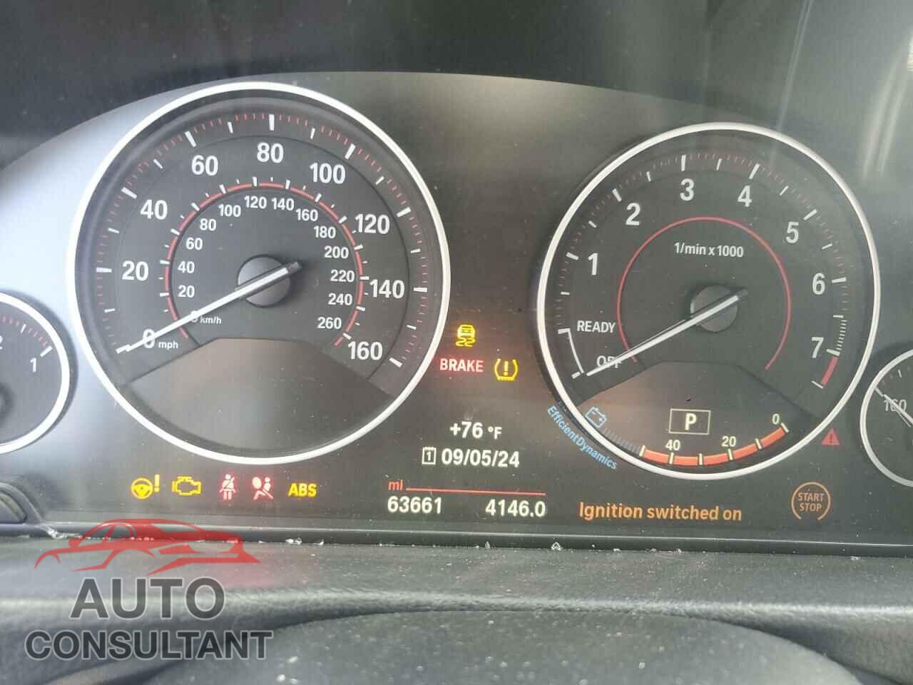 BMW 3 SERIES 2016 - WBA8E9G56GNU30085