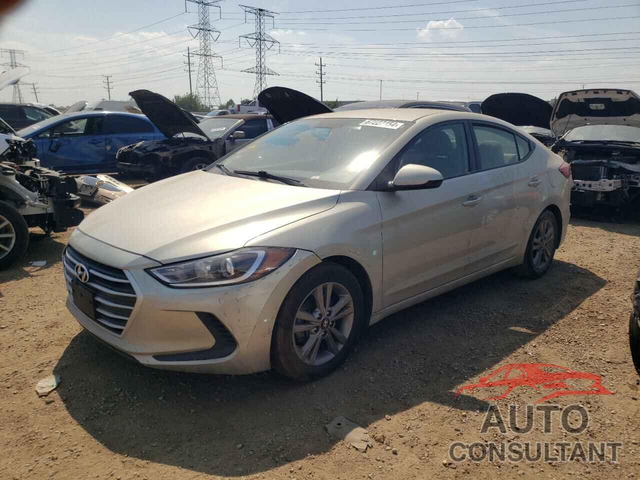 HYUNDAI ELANTRA 2017 - KMHD84LF0HU396898