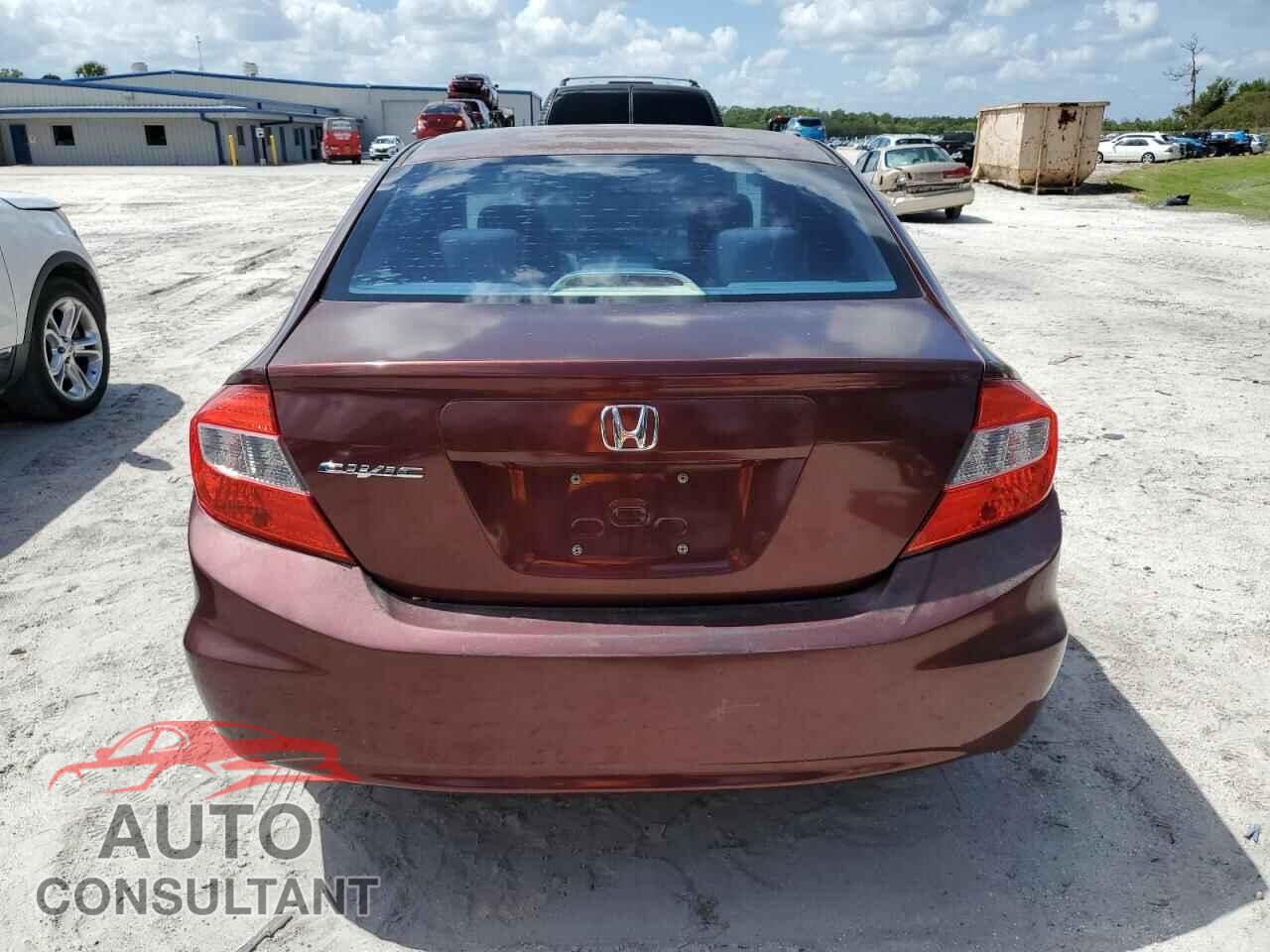 HONDA CIVIC 2012 - 19XFB2F58CE043791