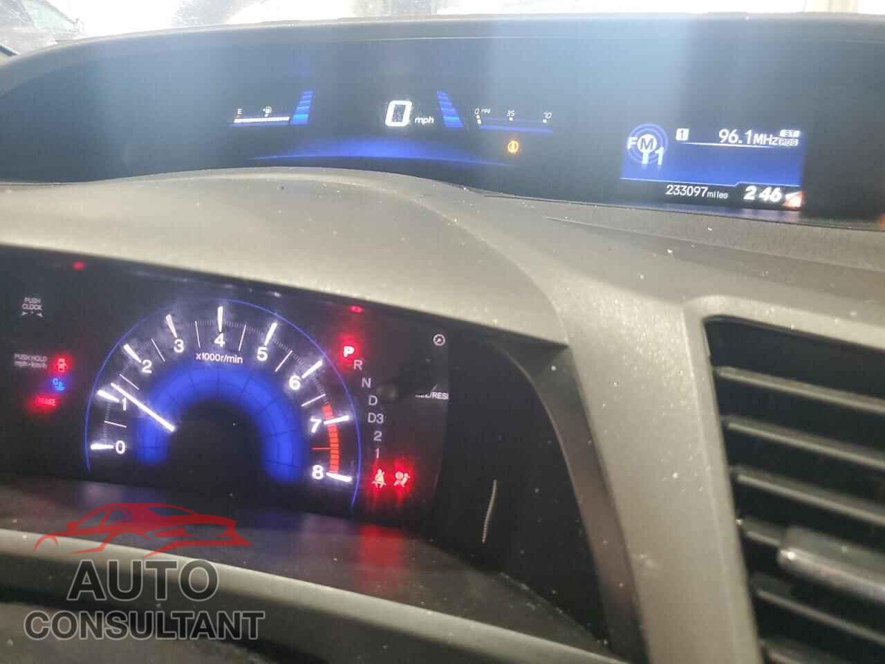 HONDA CIVIC 2012 - 2HGFB2F85CH595491