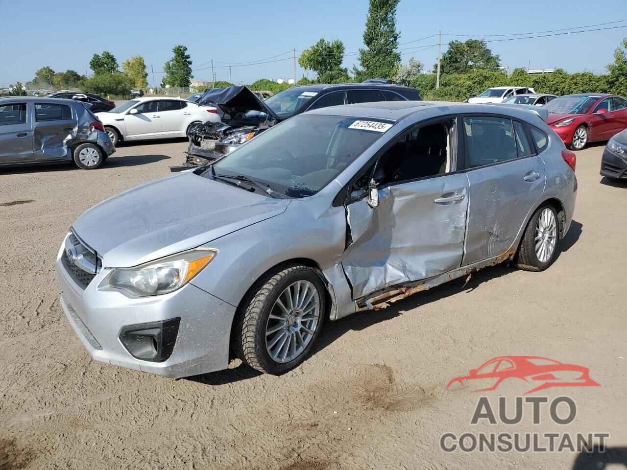 SUBARU IMPREZA 2012 - JF1GPAD65CG208763