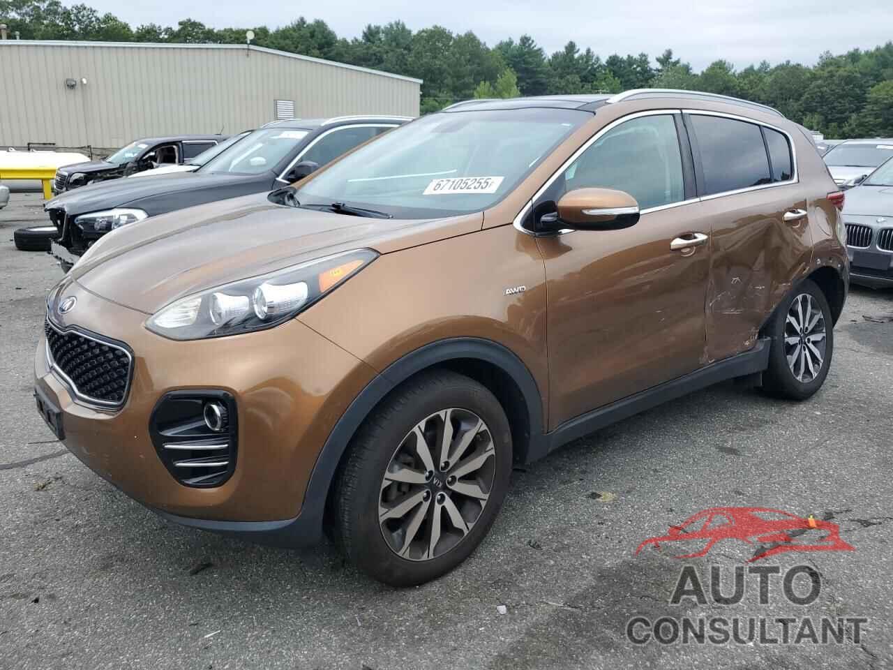 KIA SPORTAGE 2017 - KNDPNCAC3H7287590