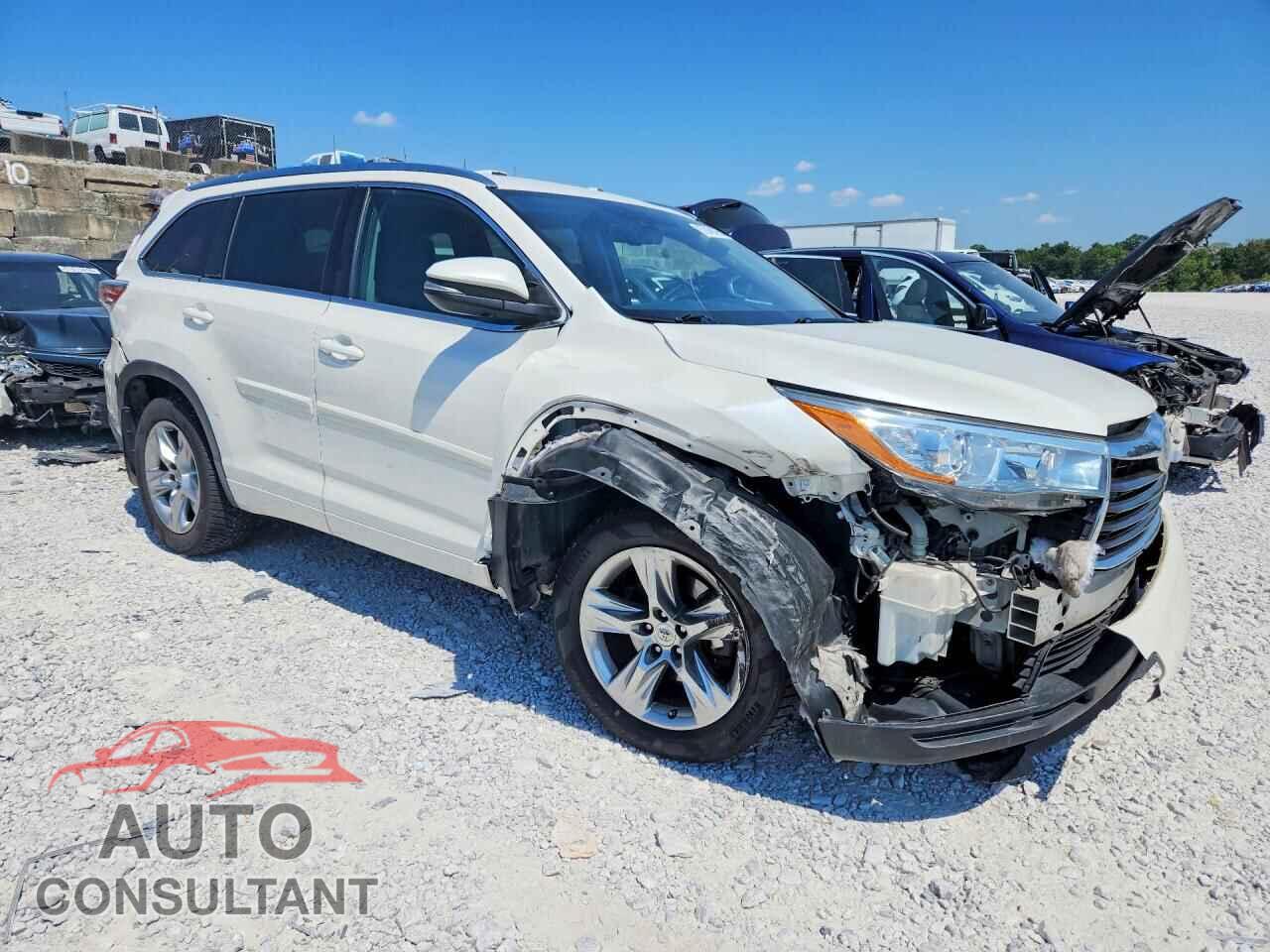 TOYOTA HIGHLANDER 2015 - 5TDDKRFH5FS169885